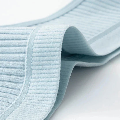 Women’s Cotton Thongs – 4-Piece Striped Underwear Set
