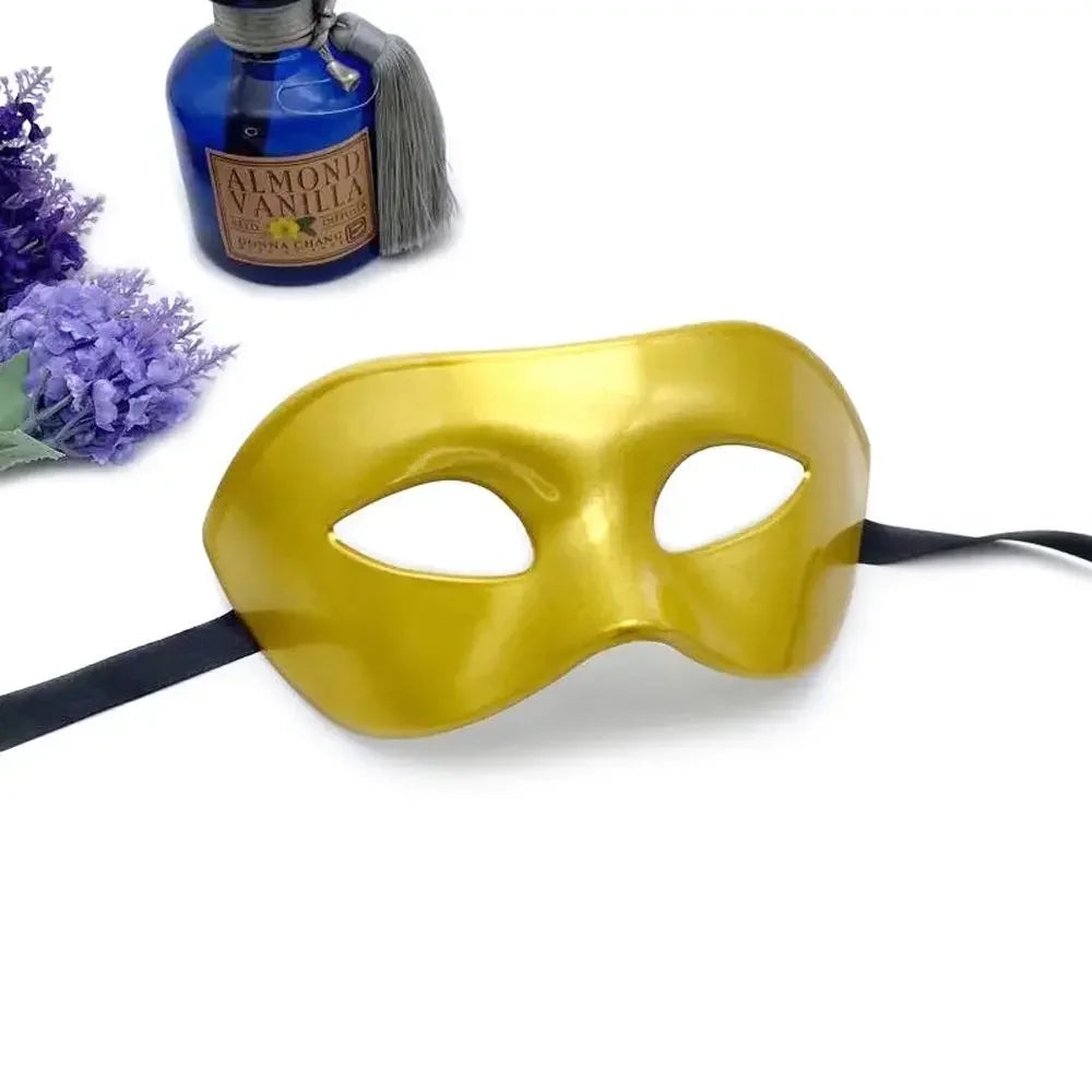 1PC Creative Phantom Masquerade Cosplay Mask Plastic Half Face Mask for Men Women Carnival Party Costume Props