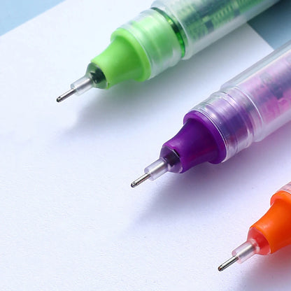 Gel Pens 10-Pack – 0.5mm Color Pens for Writing, Notes & Drawing