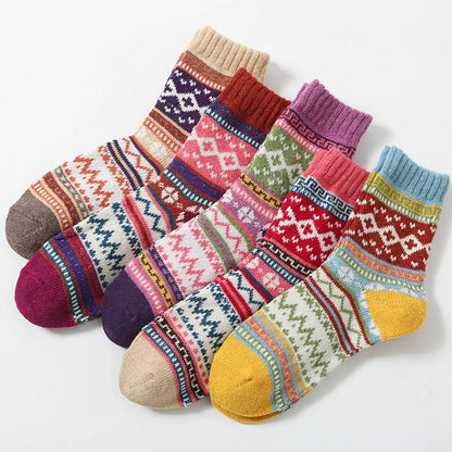 Women’s Warm Socks – Thick Soft Calf Socks for Winter