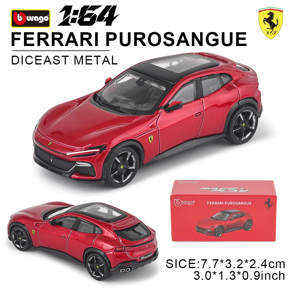 1:64 Diecast Car Model – Metal Collectible Vehicle
