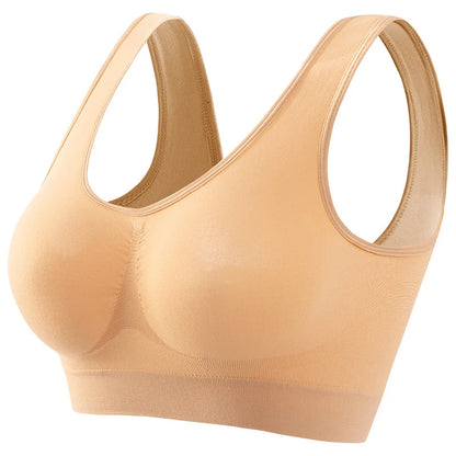 Women’s Seamless Sports Bra – Push-Up Bralette