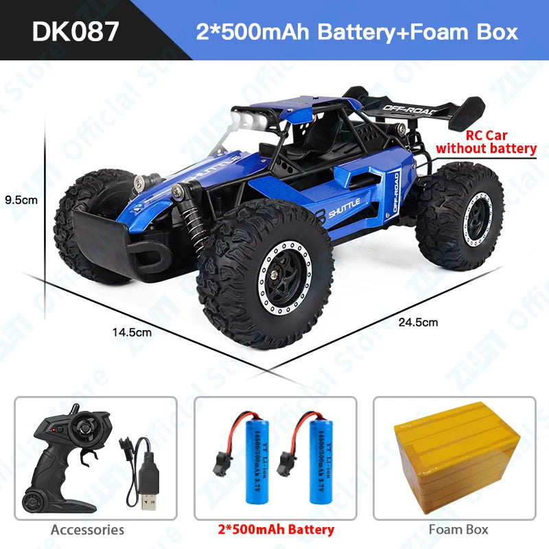 RC Off Road Car – 1:20 Remote Control Climbing Vehicle with LED