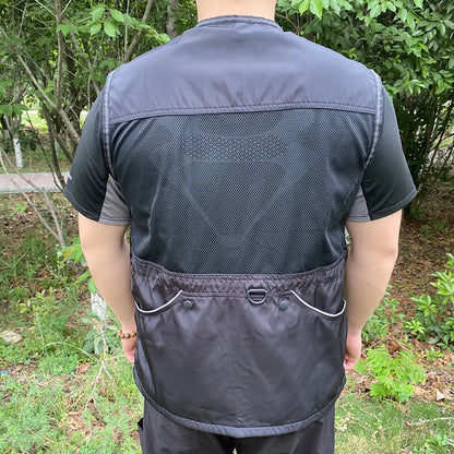 Dog Training Vest, Breathable Mesh Dog Training Harness with Pockets
