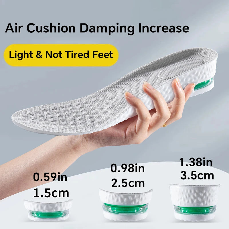 Height Increase Insoles – Memory Foam Sports Shoe Inserts