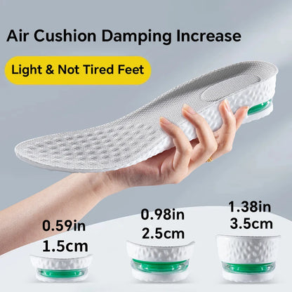Height Increase Insoles – Memory Foam Sports Shoe Inserts