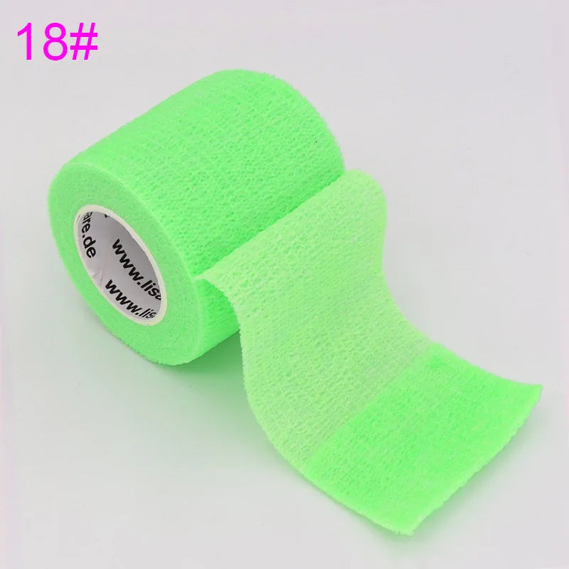 Self Adhesive Elastic Bandage Sports Wrap Tape 4.8m