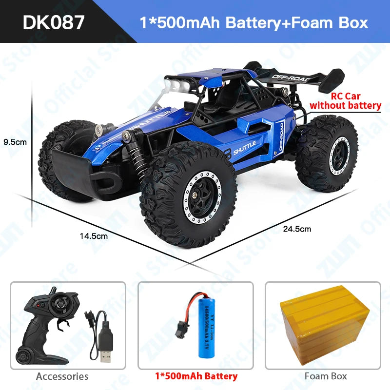 RC Off Road Car – 1:20 Remote Control Climbing Vehicle with LED