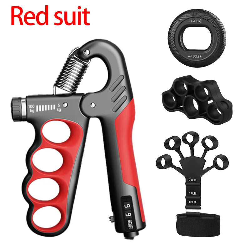 Adjustable Hand Grip Strengthener 5-100kg for Finger & Wrist Training