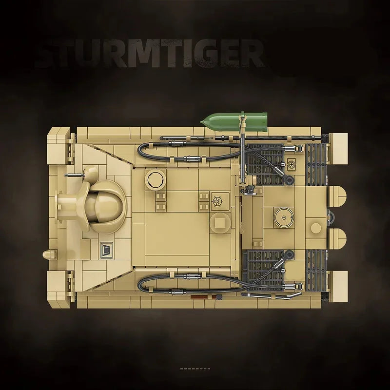 Tank Building Blocks Set