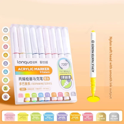 Acrylic Paint Markers Set