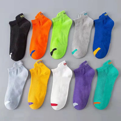 Men's No Show Socks Breathable Ankle Running Sport Socks