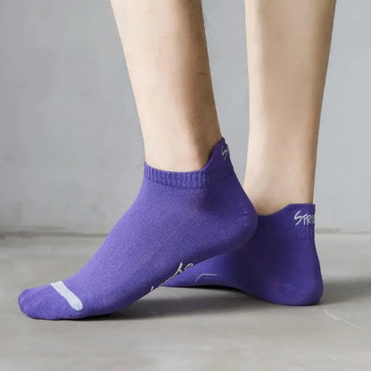 Men's No Show Socks Breathable Ankle Running Sport Socks