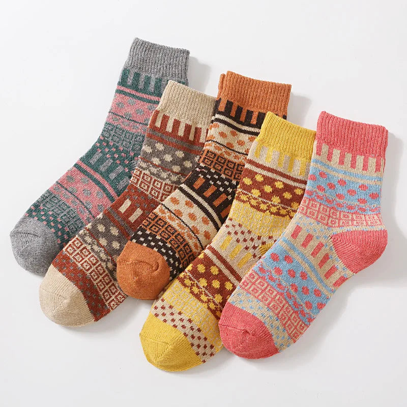 Women’s Warm Socks – Thick Soft Calf Socks for Winter