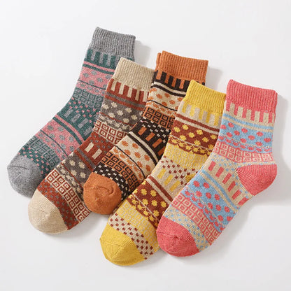 Women’s Warm Socks – Thick Soft Calf Socks for Winter