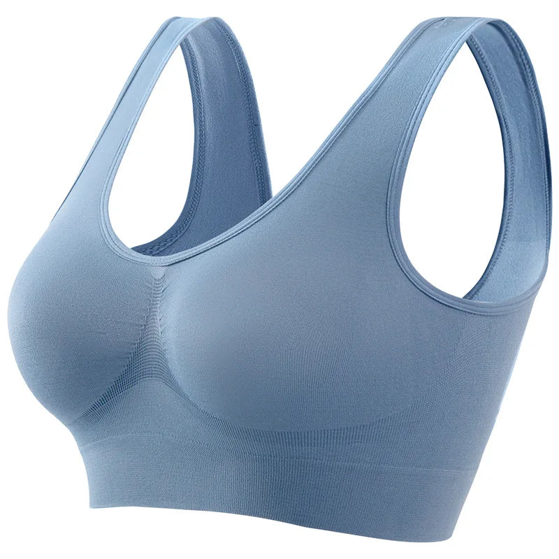 Women’s Seamless Sports Bra – Push-Up Bralette