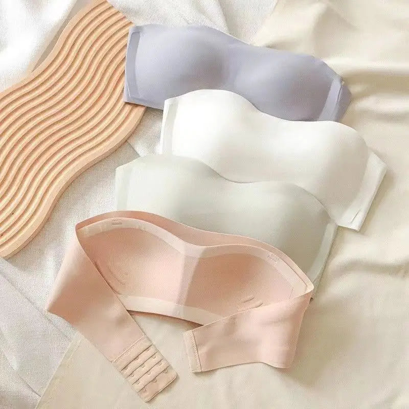 Strapless Bralette for Women – Seamless Invisible Wireless Bra