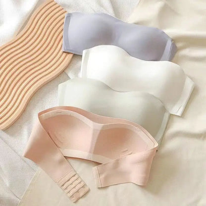 Strapless Bralette for Women – Seamless Invisible Wireless Bra