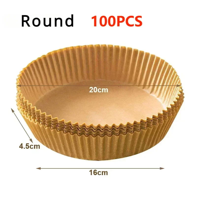 Air Fryer Parchment Paper Disposable Nonstick Baking Liners