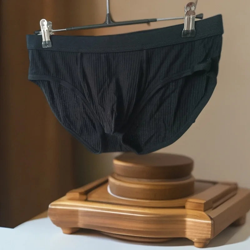 Men’s Briefs – Stretch Viscose Underwear with Pocket Design
