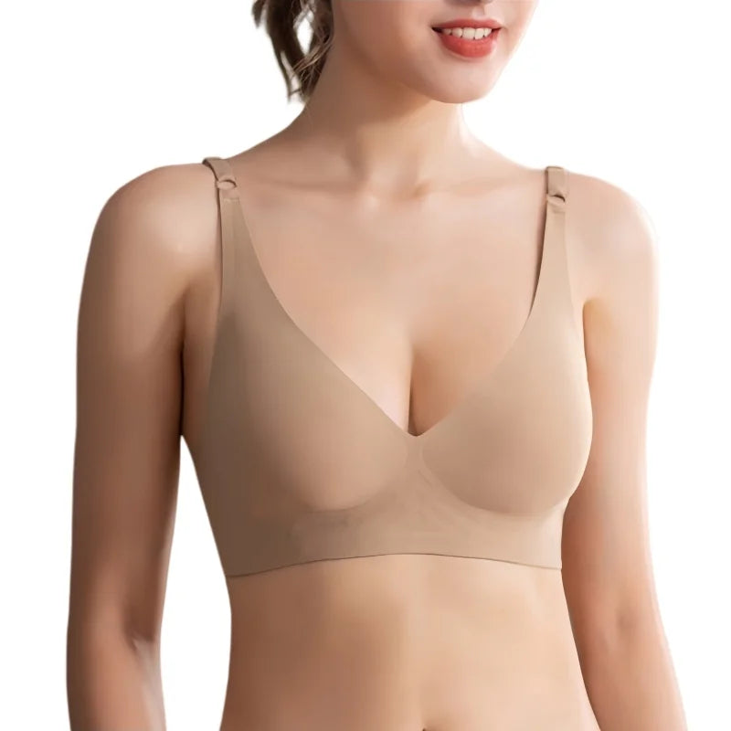 Women’s Seamless Bralette – Push-Up Bra with Removable Pads