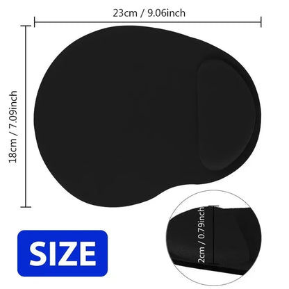 Ergonomic Mouse Pad with Wrist Rest Non-Slip Support