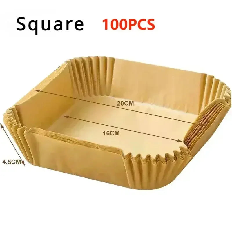 Air Fryer Parchment Paper Disposable Nonstick Baking Liners