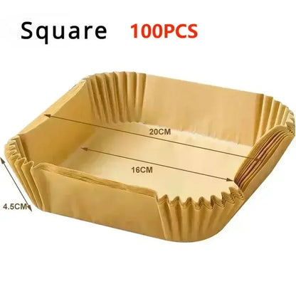 Air Fryer Parchment Paper Disposable Nonstick Baking Liners