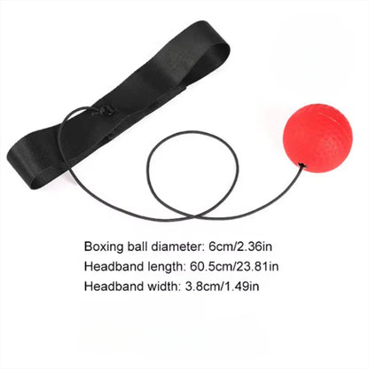 Boxing Reflex Ball with Headband for Reaction & Speed Training