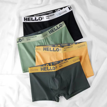 Men’s Cotton Boxer Shorts – Stretch Knit Underwear