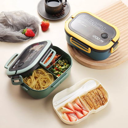 2 Tier Bento Lunch Box