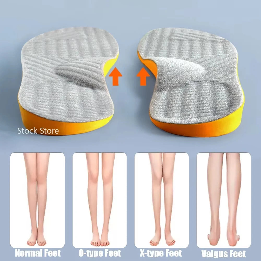 Arch Support Insoles – Orthotic Shoe Inserts for Men, Women & Children