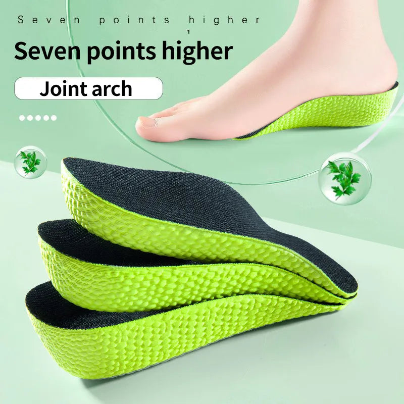 Height Increase Insoles – Memory Foam Heel Lift Shoe Inserts