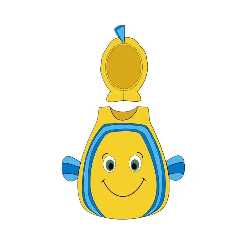 Fish Cosplay Nemo Role Play Stage Costume Toddler School Party Performance Jumpsuit Anime Clown Fish Kids Halloween Baby Shower