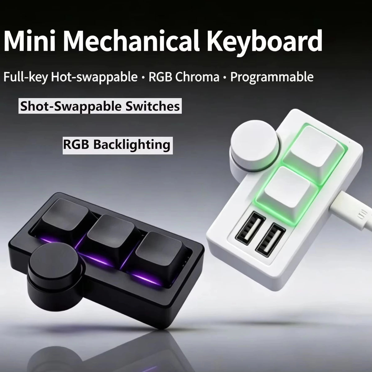 Mini Mechanical Gaming Keyboard RGB