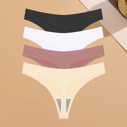 Seamless Women’s Underwear – 4-Piece Invisible Panties Set