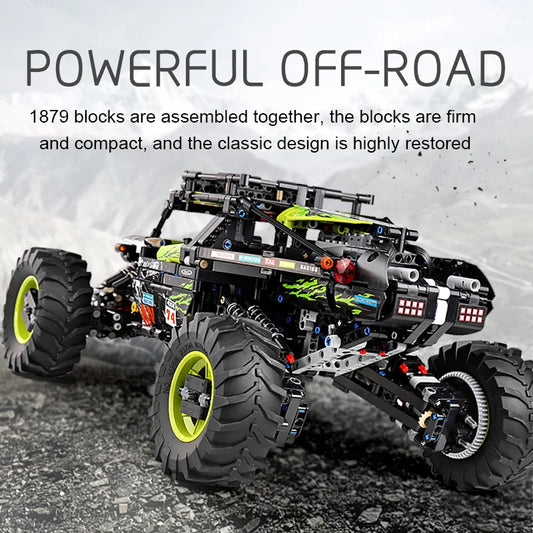 RC Buggy Building Blocks – 4WD Remote Control Car Model