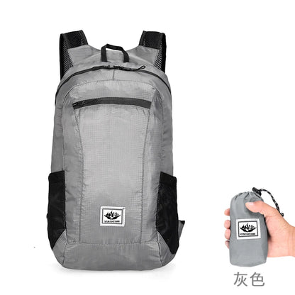 20L Foldable Hiking Backpack – Lightweight Packable Travel Bag