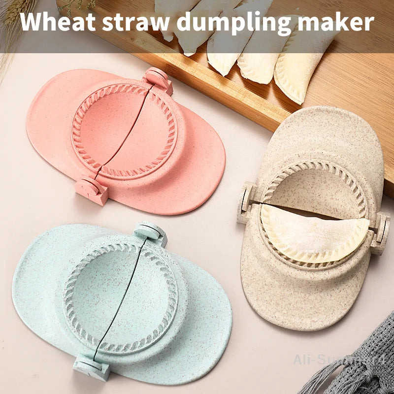 Dumpling Maker Mold – Wheat Straw Pastry Press & Kitchen Tool