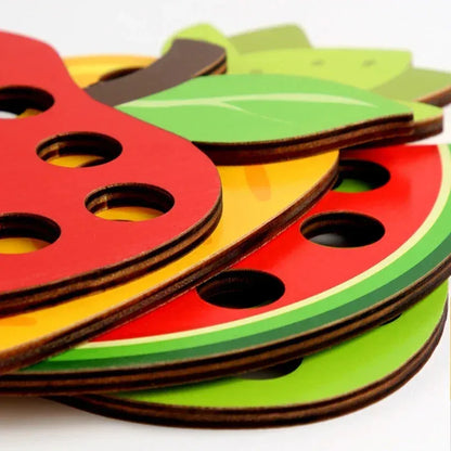 Wooden Lacing Toy