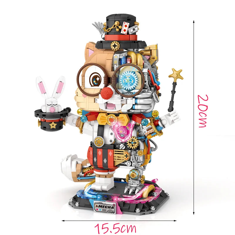 Mechanical Squirrel Building Block Set