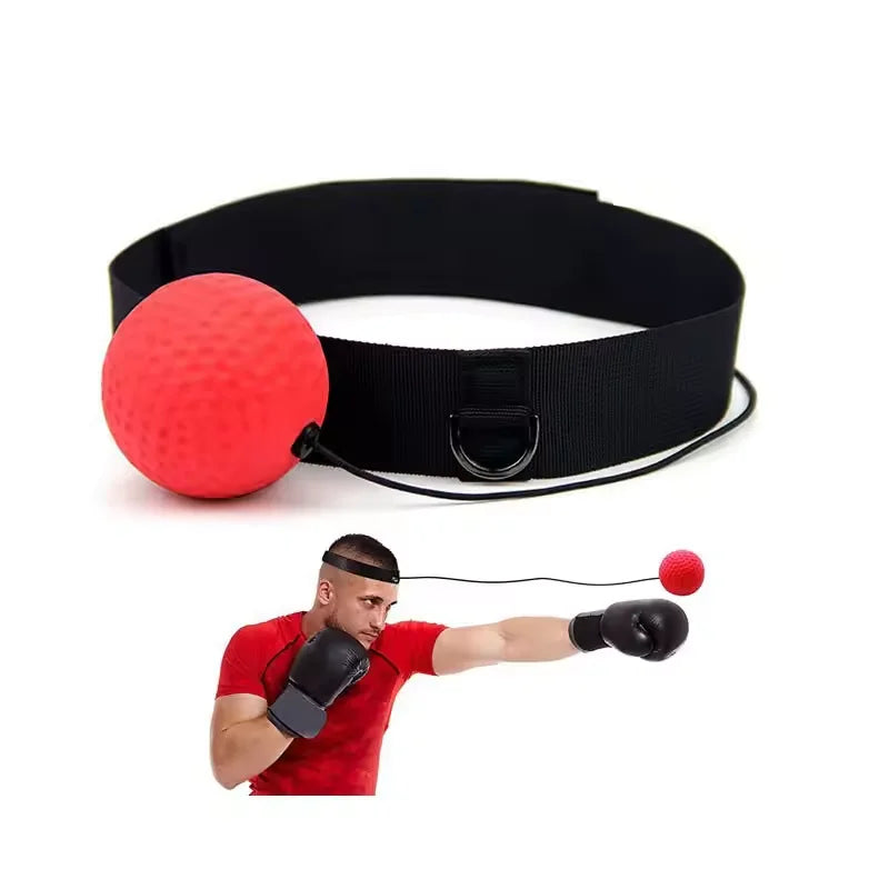 Boxing Reflex Ball with Headband for Reaction & Speed Training