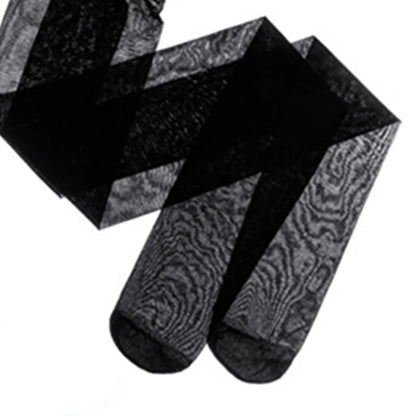 Fishnet Knee High Socks – Stretchy Women's Fashion Stockings