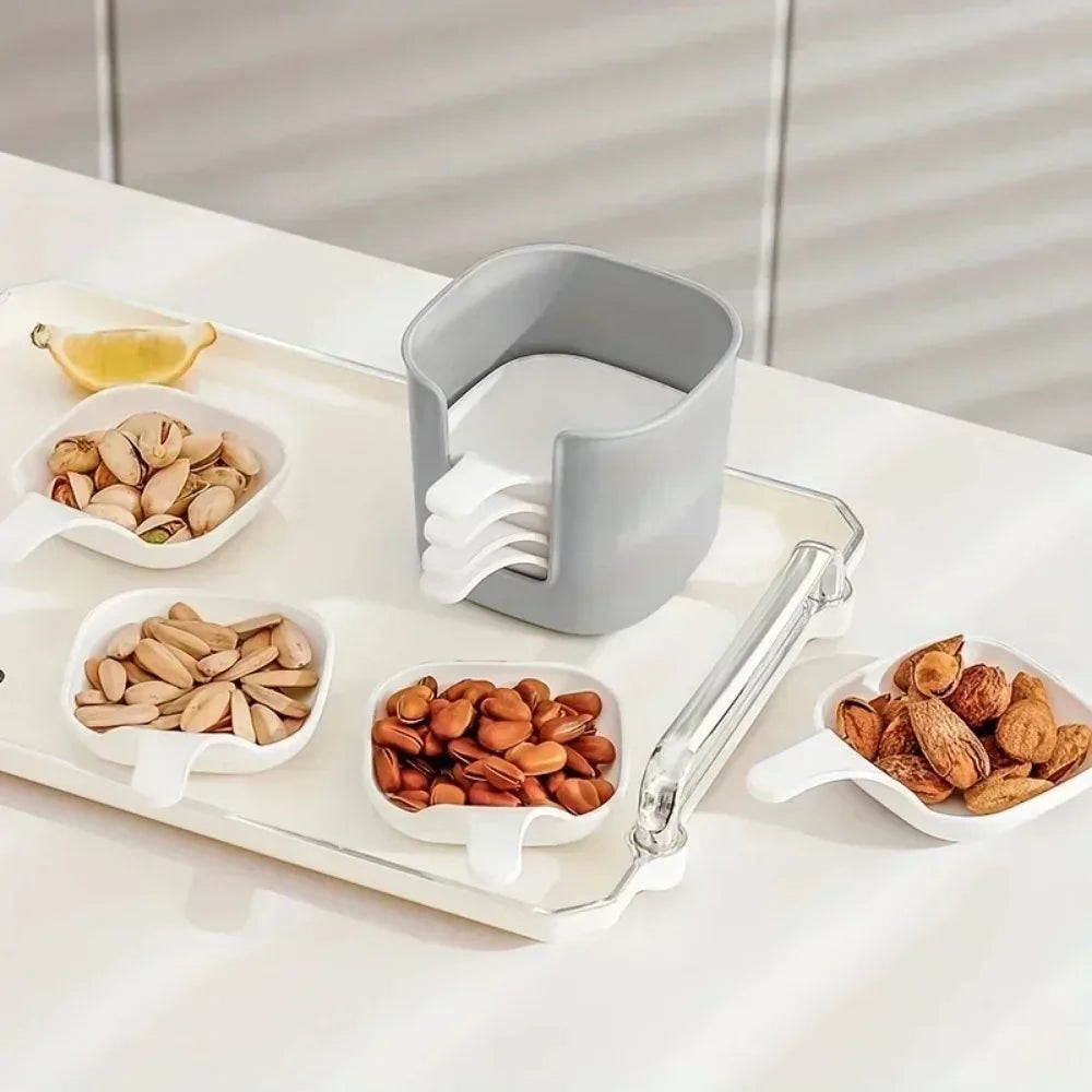 7-Piece Sauce Dish Set Dipping Bowls for Condiments & Seasonings