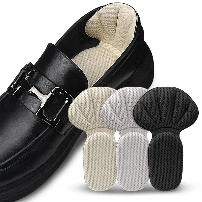 Heel Protector Pads – T-Shaped Non-Slip Shoe Heel Grips