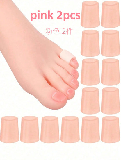 Silicone Toe Protectors – Soft Gel Cushion Foot Pads