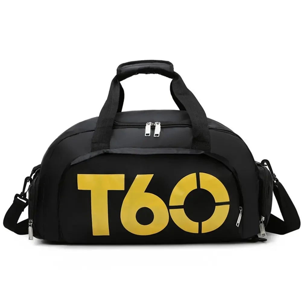 Gym Bag with Shoe Compartment