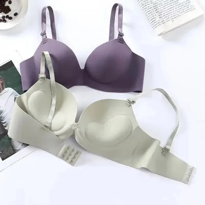 Women’s Wireless Bralette – Seamless Push Up 3/4 Cup Bra