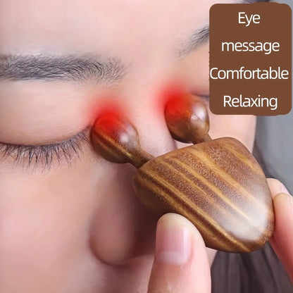 Wooden Face Massage