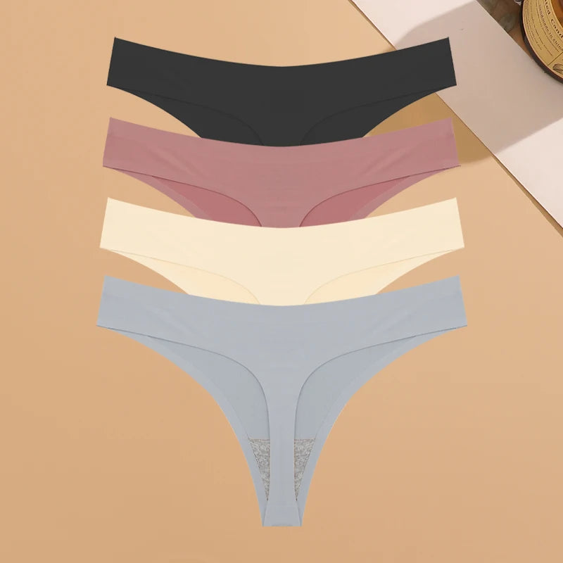 Seamless Women’s Underwear – 4-Piece Invisible Panties Set